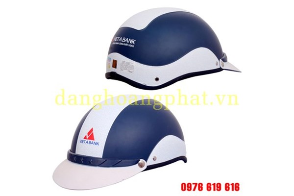 Mũ bảo hiểm logo Viet A Bank - Mũ Bảo Hiểm Đặng Hoàng Phát - Công Ty TNHH Sản Xuất Thương Mại Đặng Hoàng Phát